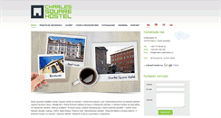 Desktop Screenshot of hostel-vysehradska.cz