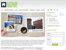Tablet Screenshot of hostel-vysehradska.cz